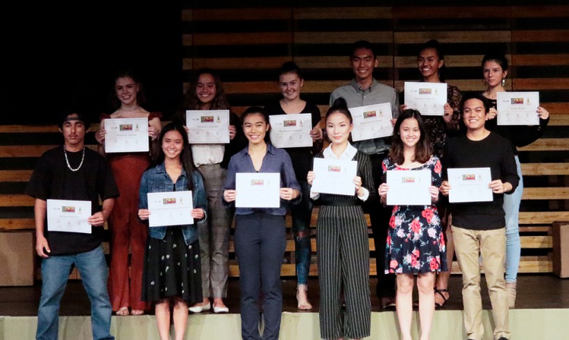 2019 Hawaii Poetry Out Loud at Tenney Theatre